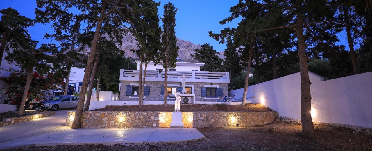 Marialenas House - Stone House At Myrties Beach Kalymnos Buitenkant foto