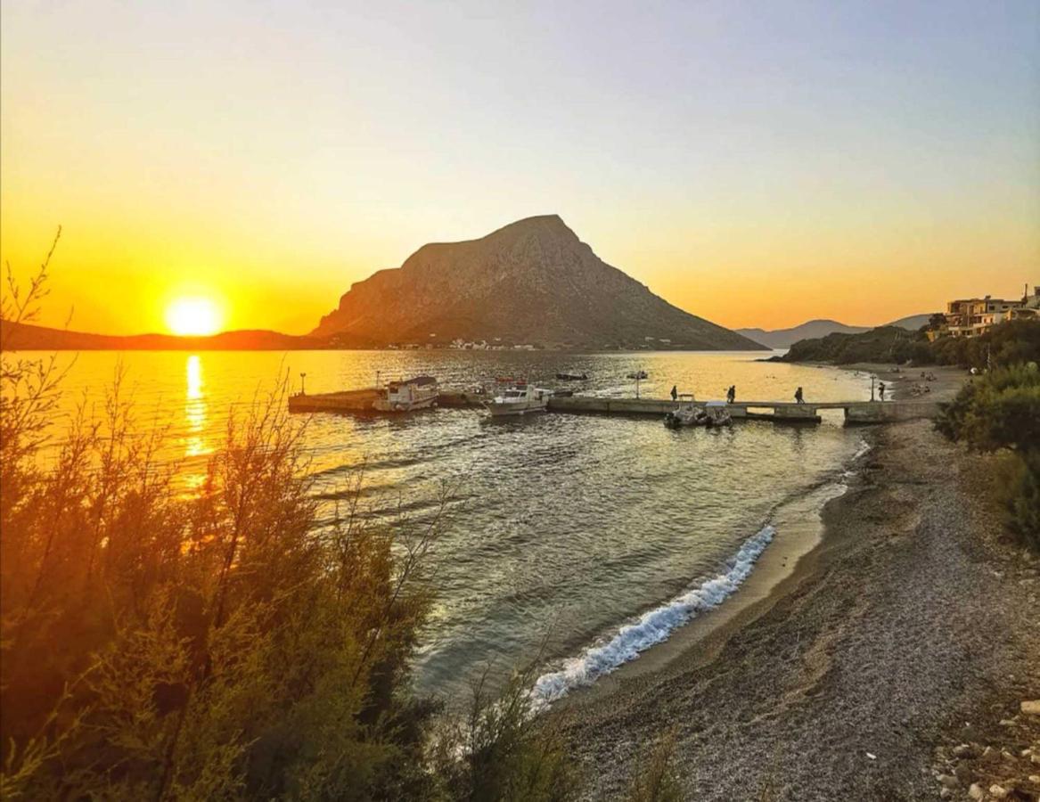 Marialenas House - Stone House At Myrties Beach Kalymnos Buitenkant foto