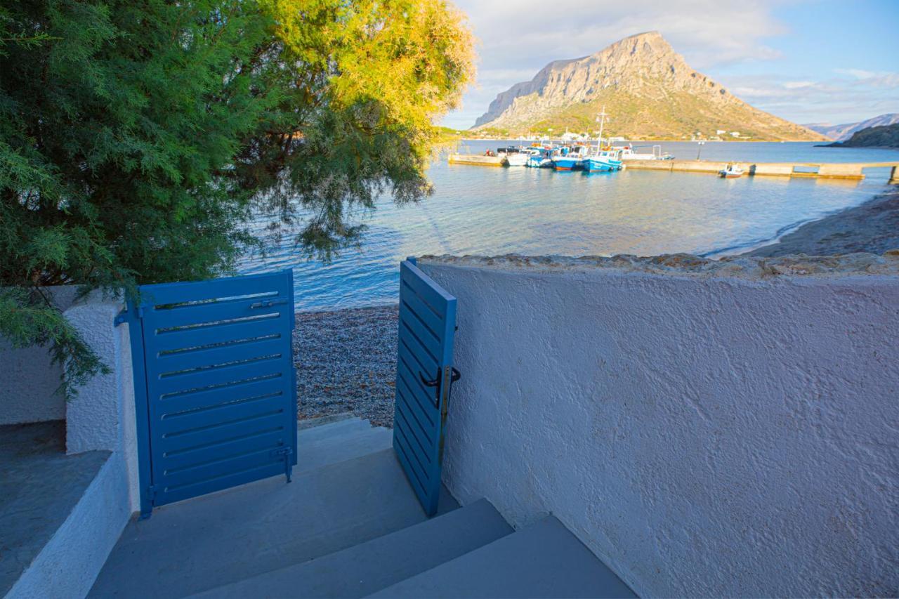 Marialenas House - Stone House At Myrties Beach Kalymnos Buitenkant foto